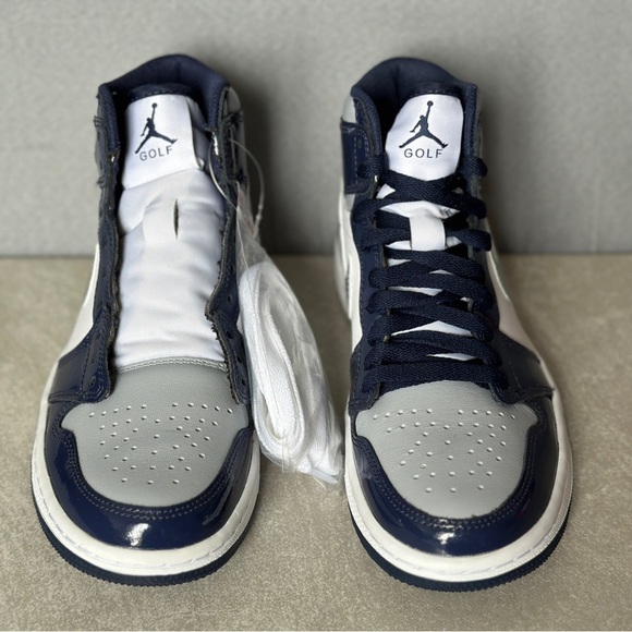 Nike Air Jordan 1 Retro High Golf Navy - Picture 6 of 9